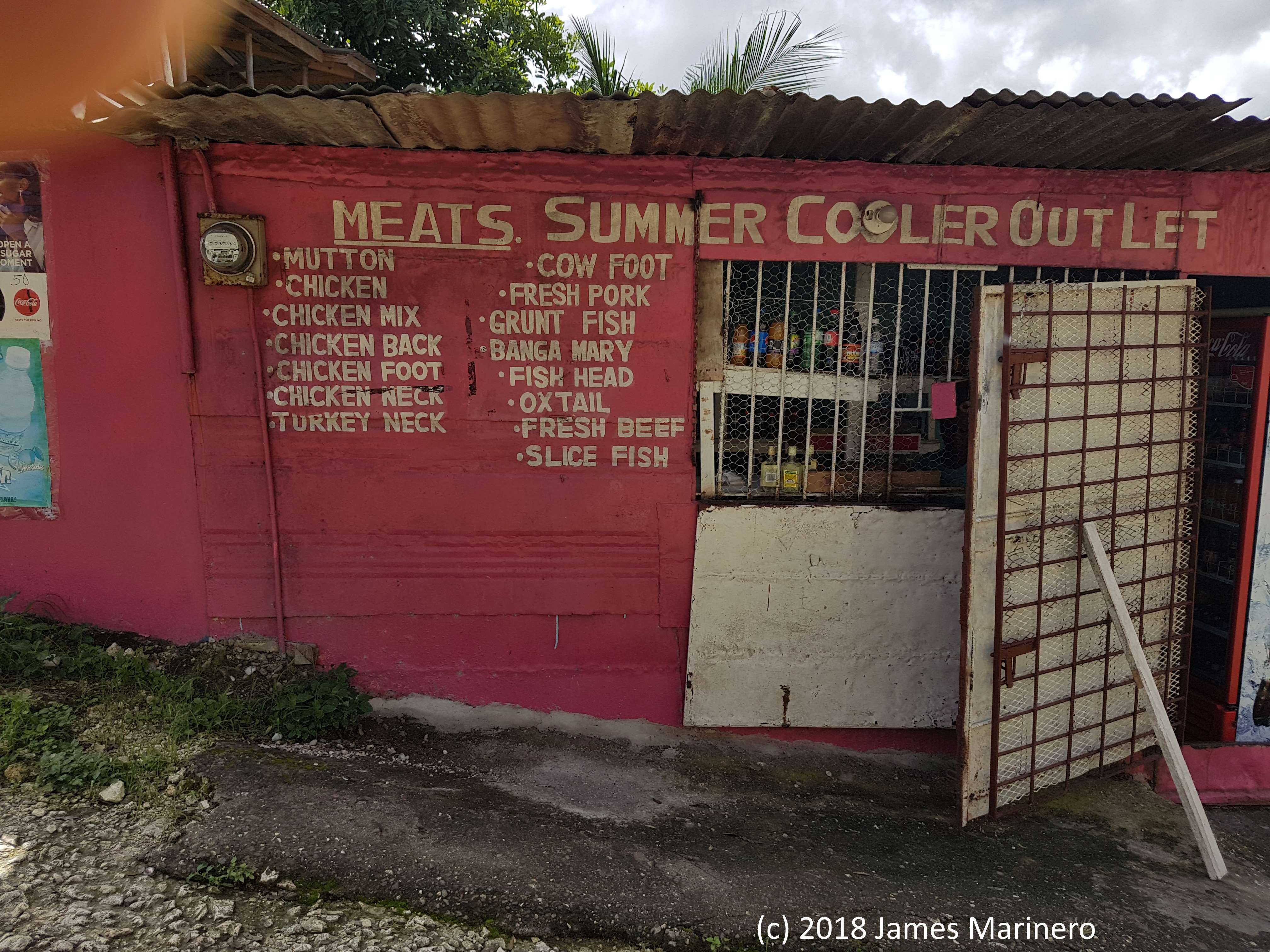 Photo of lunch shack